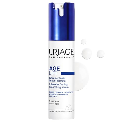 Uriage Age Lift Firming Smoothing Day Fluid 1.35 fl.oz. Líquido antienvejecimiento con retinol, ácido hialurónico y extracto de fruta de rosa que