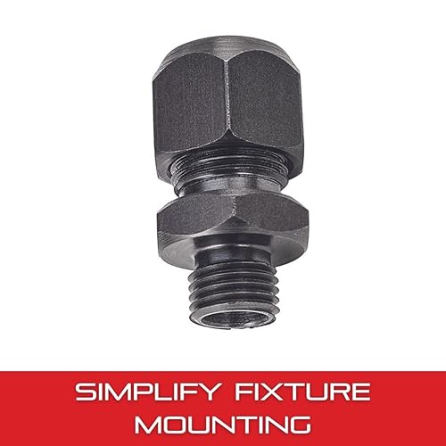 Miniatura 3 de Starrett Pinza dividida para indicador de acero, tamaño de rosca 38-24NF, longitud de rosca de 932 pulgadas, diámetro de 0.375 pulgadas a