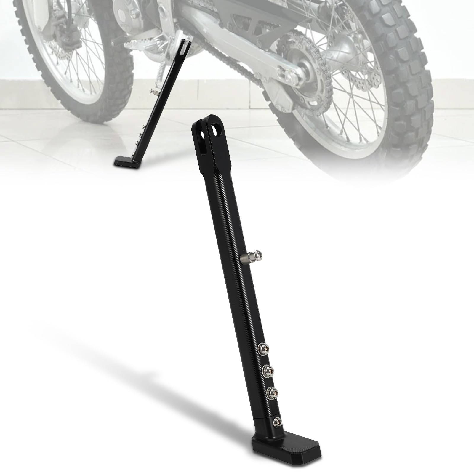 Cavalletto Laterale Moto Regolabile in Alluminio CNC per Honda CRF 250L 2012-2020 Dirt Pike Motocross Enduro