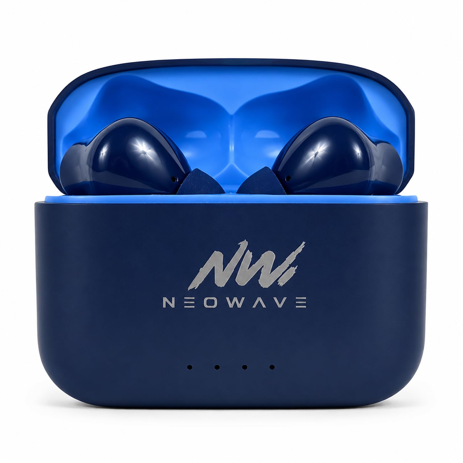 Bluetooth 5.3 True Wireless Earbuds with ENC Noise Reduction, 72H Total Playback, Deep Bass Stereo Sound, USB Type-C Fast Charging, Touch Control TWS Earphones Blue-image-13
