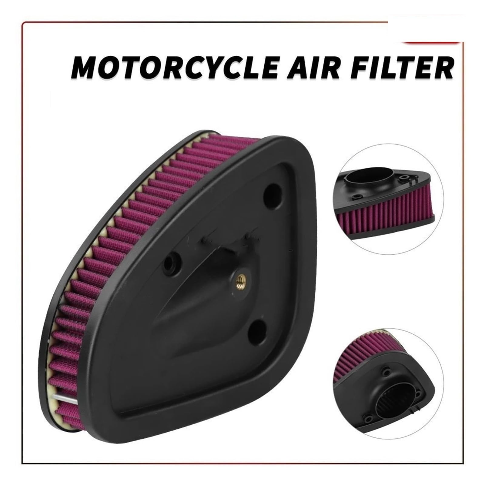 Filtr Powietrza Przepływowego Motocykla Pasuje Do Harley King Electra Glide Classic Tri Limited Low HD-1717 Filtr powietrza wkład