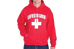 LIFEGUARD Officially Licensed Pullover Hoodie: Style and Safety by the Pool