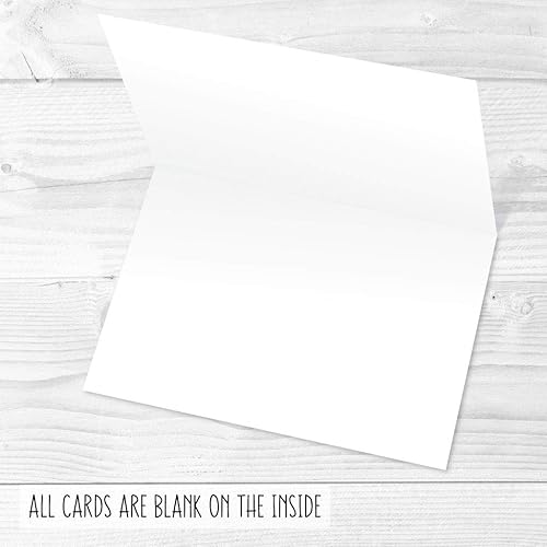 Miniatura 3 de Hadley Designs 24 tarjetas de agradecimiento con estrellas azules para baby shower, sobres, nota de agradecimiento para niños, tarjeta de