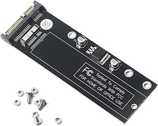 MOOKEENONE SSD to SATA Converter, 12+6 Pin Converter Adapter Card for MacBook Air 2010 2011