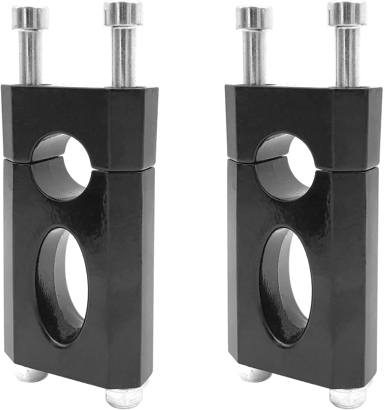 Handlebar Risers - 7/8" 22mm Motorcycle Handlebar Mount Clamp Risers, Handlebar Lift Clips for Razor MX650 Coleman Bt200x Ct200 Mega Moto 80/105 Mini Bikes SSR 125 Motorcycle Dirt Bike Pit Bike
