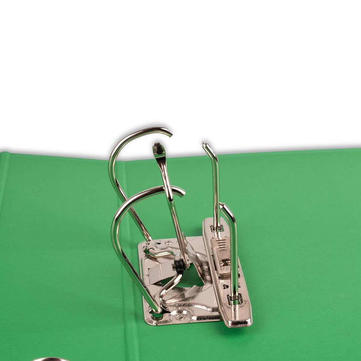 Colourbook Set 10 Registratori Verde A Leva In Formato Protocollo Per Archiviazione Professionale Ufficio E Studio, Dorso 8 cm Con Custodia, Meccanismo Leva Metallo Resistente, Alta Capacita