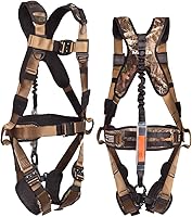 Vista 2 de Malta Hunting Safety Hunter's Elite - Juego de arnés de seguridad con correa de árbol, correa de alivio de arrastre de ciervo/suspensión