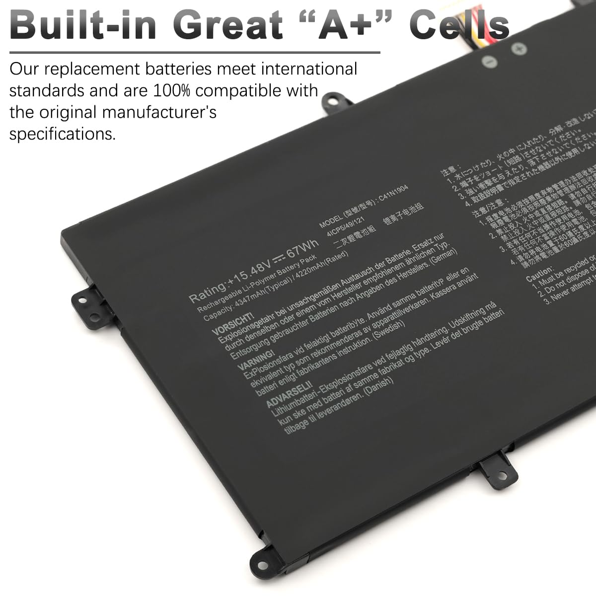 C41N1904 C41N1904-1 Batterij voor ASUS ZenBook 13 UX325E UX325EA UX325J
