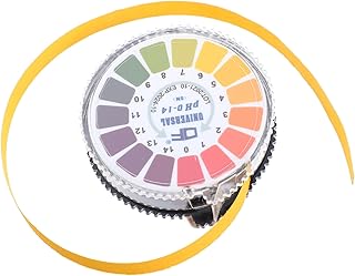 ULTECHNOVO 1 Roll Extensive Test Strips Solution Ph Test Paper Acid Alkalinity Test Paper Ph Exam Paper Meter Tape Universal Liquid Ph Test Paper Alkalinity Ph Test Paper Acid Ph Test Paper