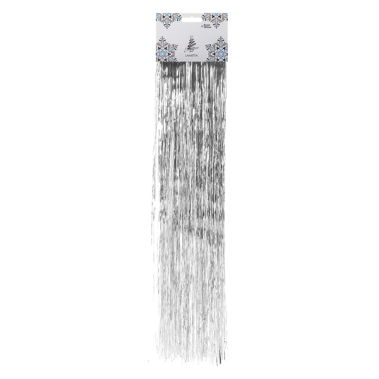 Vfm E-Store Silver - Angel Hair Christmas Decoration X 1 Stocking Filler Xmas Present Celebration Festive Winter Ornaments - 38Cm X 50Cm