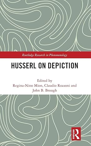 Husserl on Depiction (Routledge Research in Phenomenology) book cover