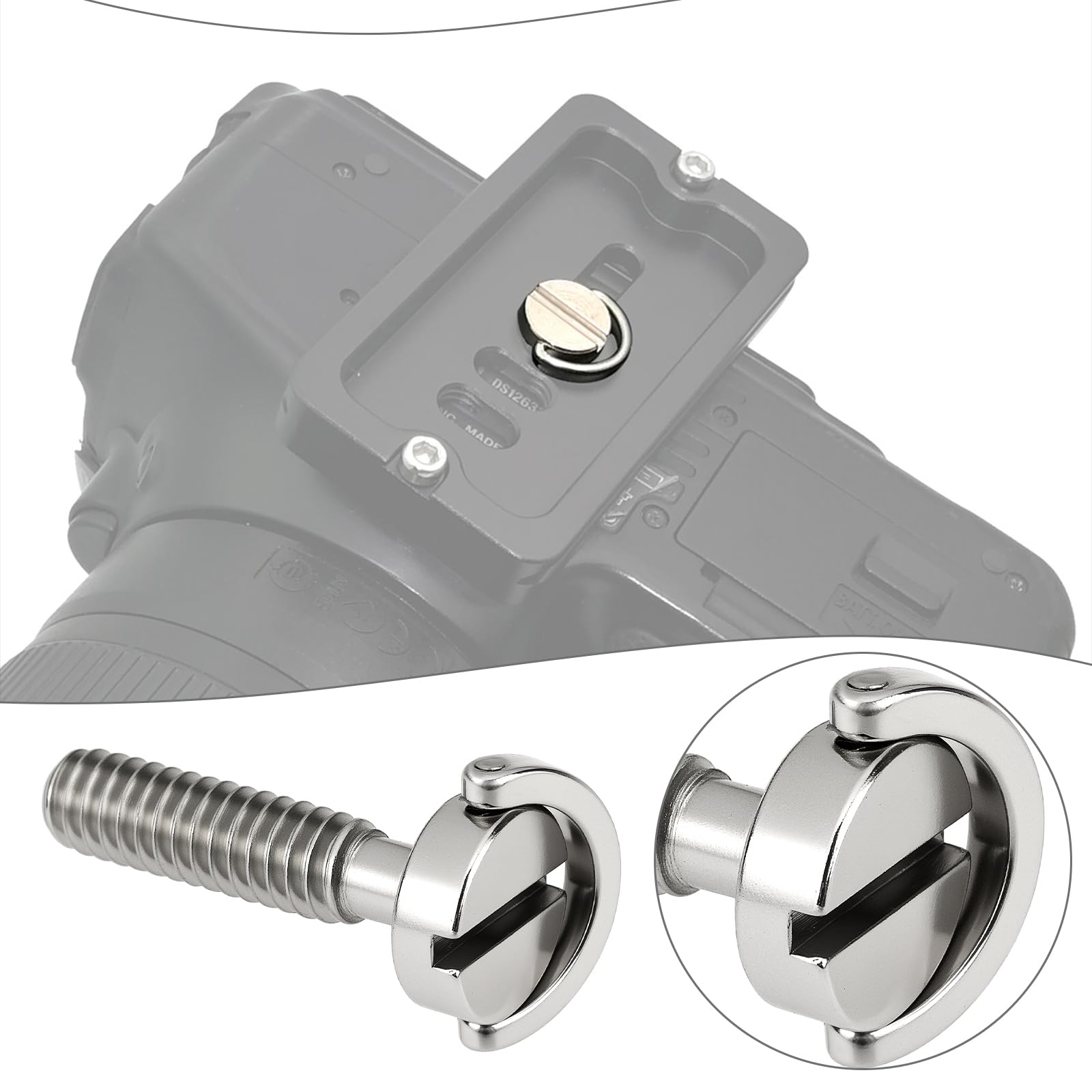 20 Pezzi 1/4 Pollice A 1/4 Pollice Metallo Filettato Vite - Foto 9