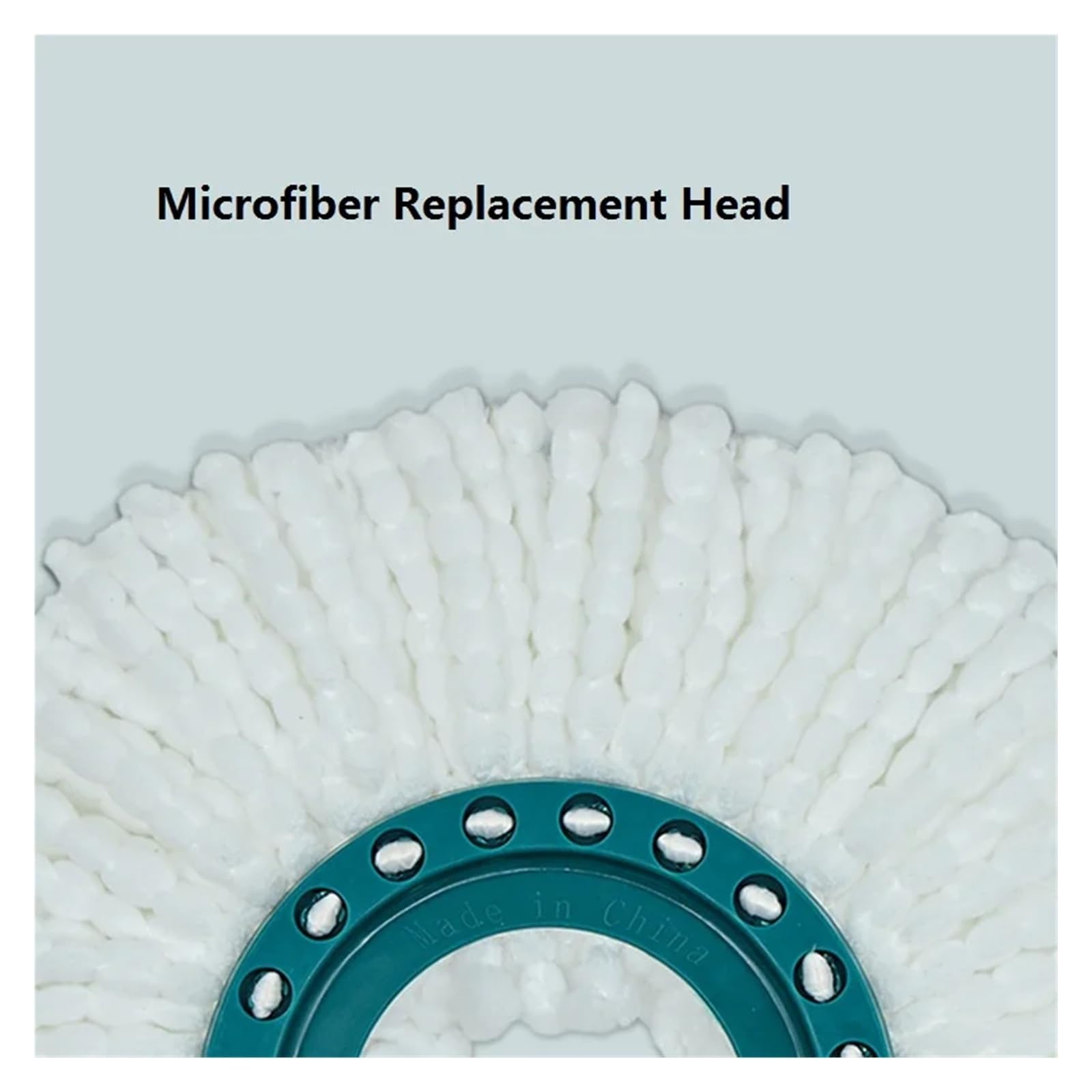 3 Cabezales De Repuesto De Microfibra For Mopa Giratoria Manos Libres, Compatibles Con Leifheit 52019/52052/52054/52023, Almohadilla Limpiadora De Microfregona Con Cabezales De Limpieza.