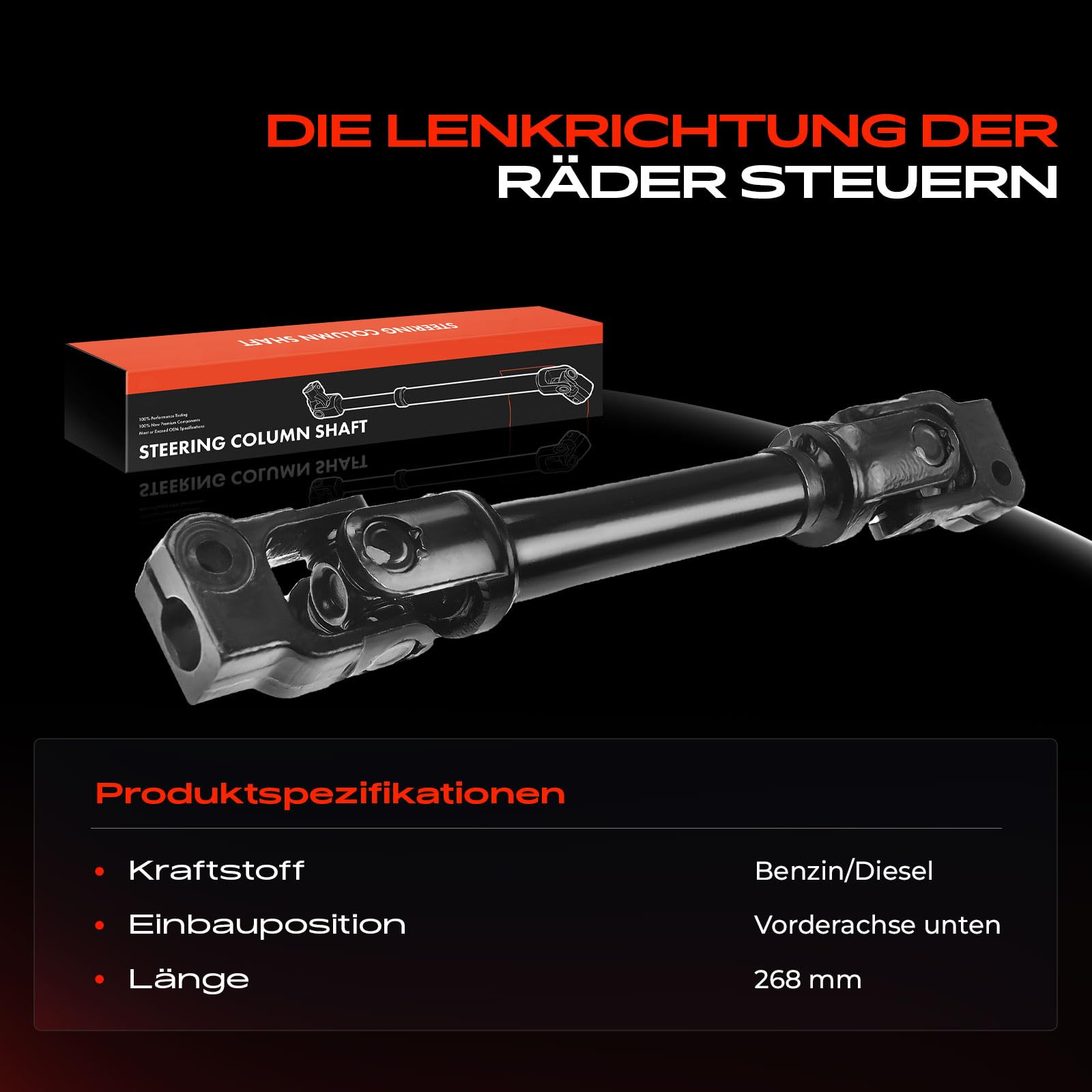 Gelenk Lenkwelle Lenksäule für R-Klasse V251 W251 3.0L 3.5L 5.0L 5.5L 6.2L Benzin/Diesel 2006-2014 2514600010