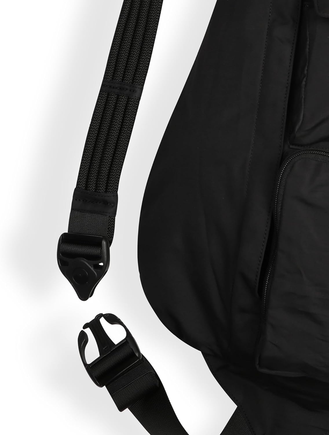 KAVU Slingback Pack with Adjustable Rope Shoulder Strap, Black - Image 3