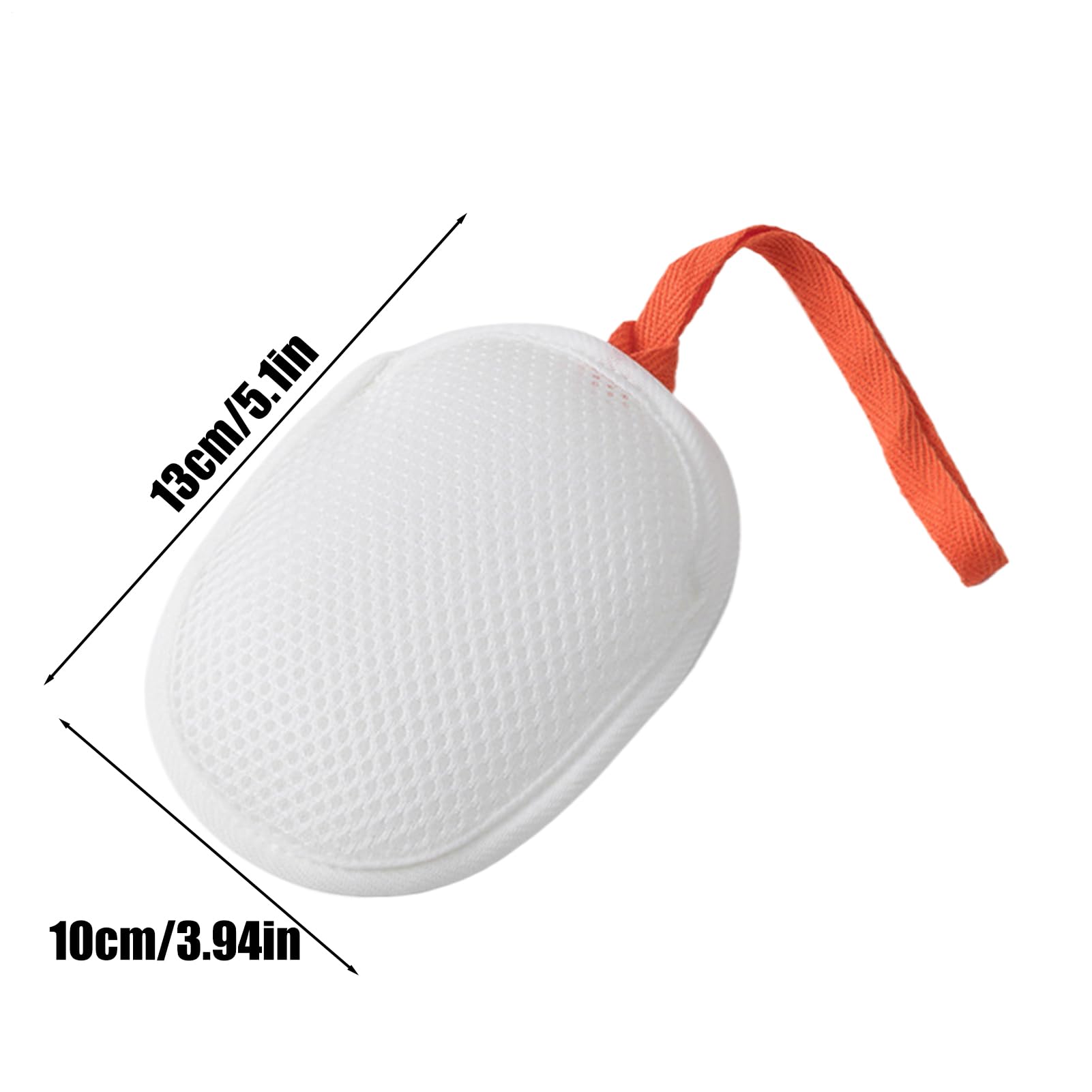 Bolsa de malla para el jabón | Bolsa de jabón de barra de espuma para la ducha | Topeador de lavadoras para mujeres Bath -senderismo gimnasio de viaje de viajes para acampar para acampar