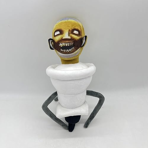 Miniatura 4 de Peluche de hombre parásito para el inodoro, peluche suave con forma de parásito para coleccionistas, fanáticos, niños, adultos, Halloween, Acción de
