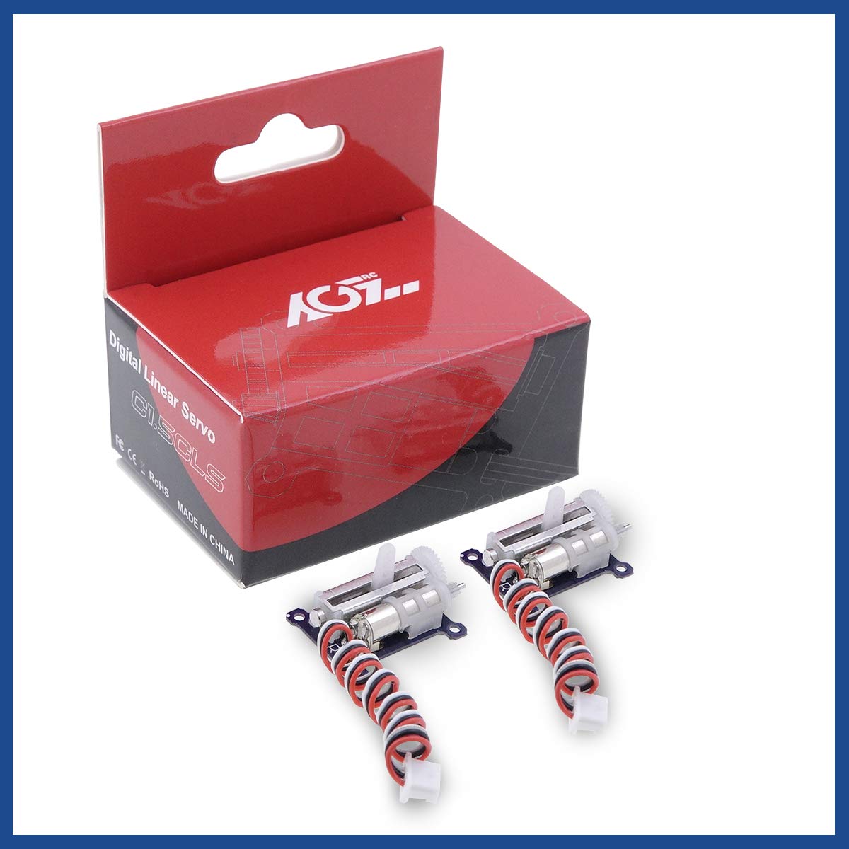 Carson 500502053 Servo Digital CS-30-30kg/rodamiento de Bolas/JR - Accesorios para Coches de Radio Control, modelismo, servo RC, Accesorios RC