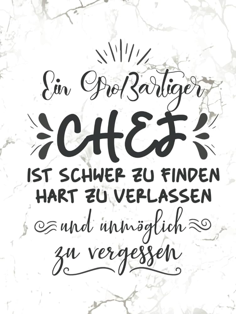 abschiedsspruch für chef
