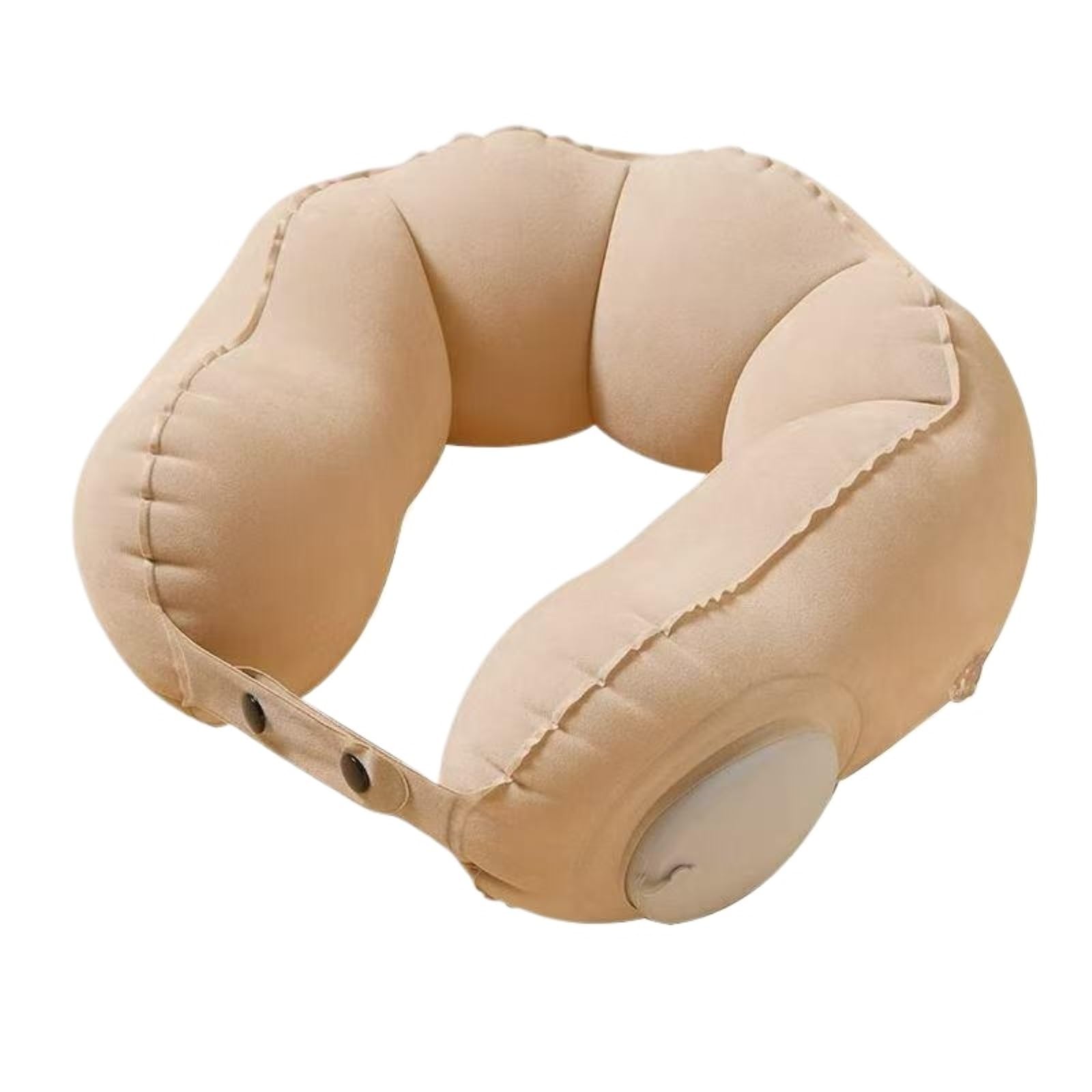 Reisekissen Nackenkissen Flugzeug Aufblasbares Kissen, Tragbar, Mit Aufbewahrungsmöglichkeit, for Aufblasen Per Knopfdruck, for Unterwegs Reiseutensilien(2Pcs)