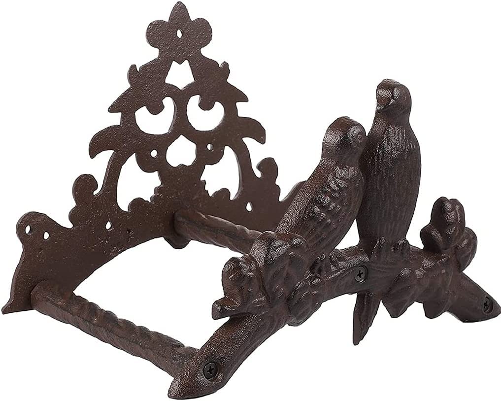 Soporte de Manguera de jardín Soportes de Manguera de Montaje en Pared de Hierro Fundido Carrete de Manguera montado en la Pared Soporte de Manguera Decorativo for Patio Exterior