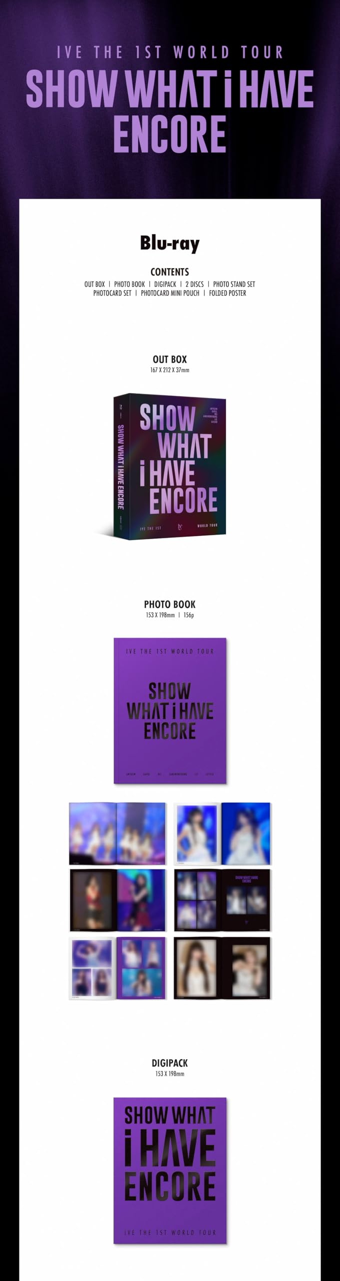 Amazon.com: IVE Album - SHOW WHAT I HAVE - ENCORE Blu-ray ver.+Pre