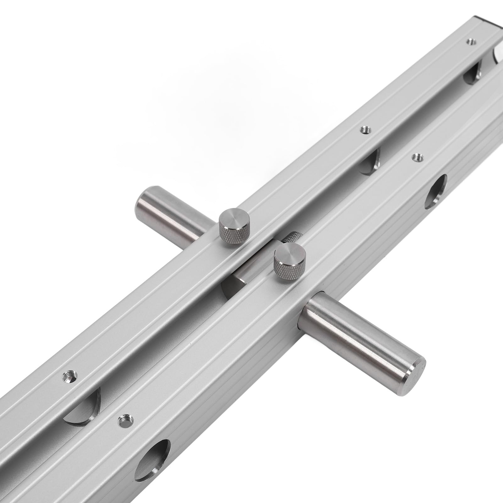 Cocoarm Zacisk do Szybkiego Panelu Zacisk do Szafek Ciśnieniowych ze Stopu Aluminium 640 Mm Pojemność od 10 110 Mm Grubość Płyty 499 Kg Siła Szybkiego Zwalniania Obróbki Drewna Przy Produkcji Mebli