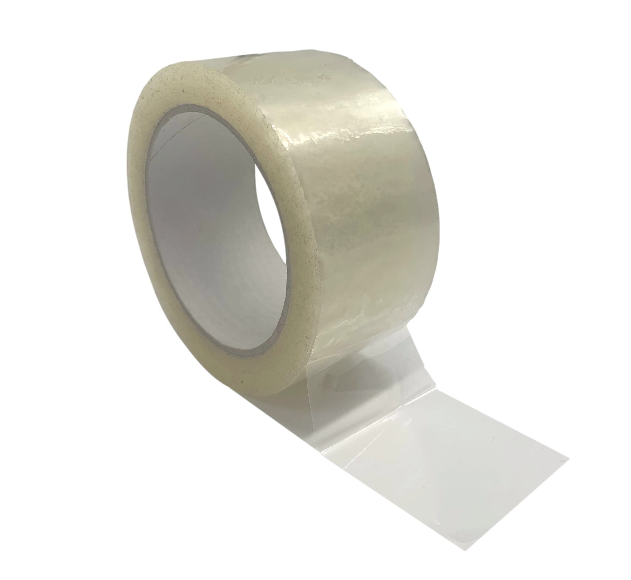 UNIVERS GRAPHIQUE 72 Rouleaux ruban adhésif emballage TRANSPARENT pp silencieux Rouleau de 48 mm x 100 mètres (34% de plus que les 66 mètres long) ref UGRANT100-72
