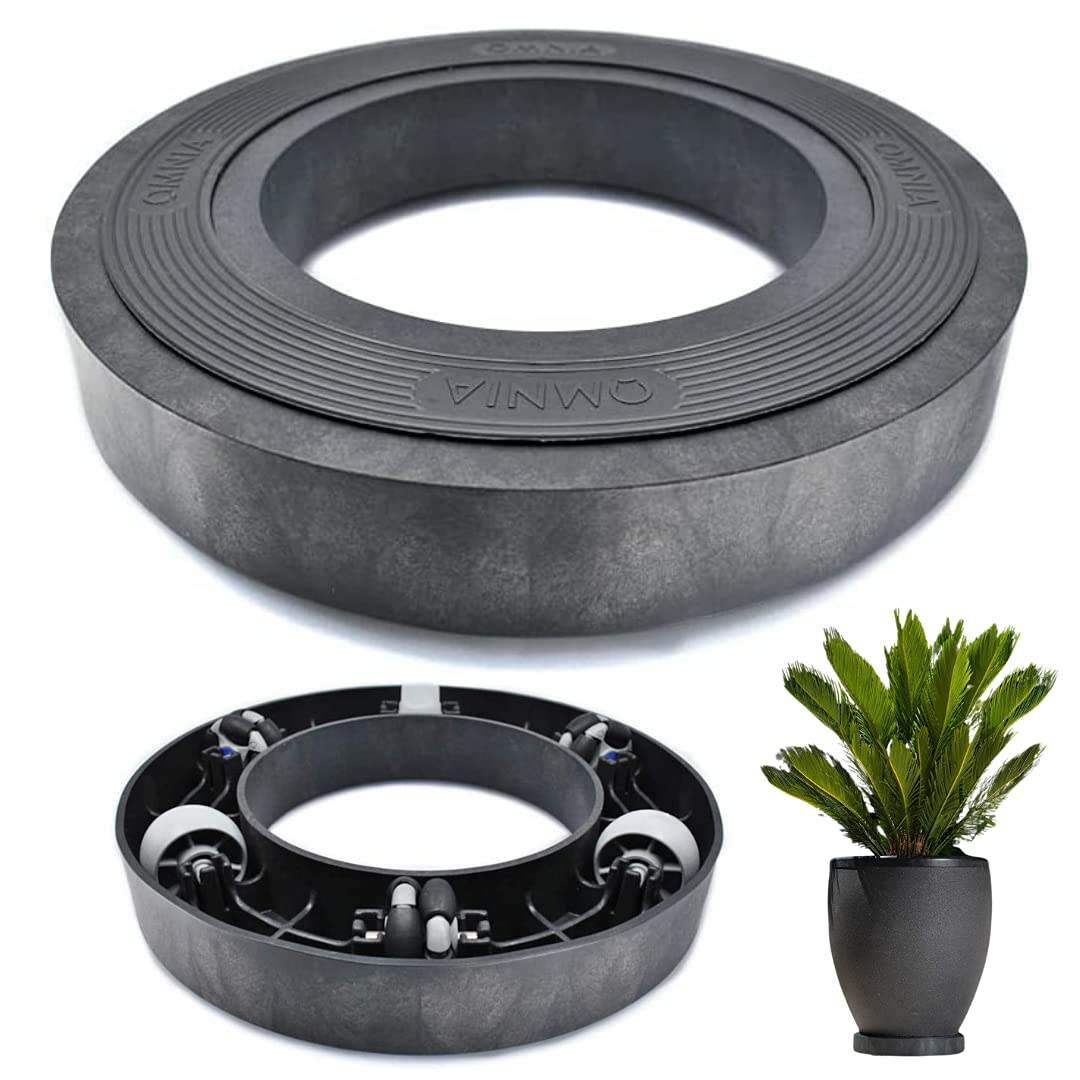 Buy Omnia Caddy with Wheels HeavyDuty Stand for Outdoor Indoor, Round