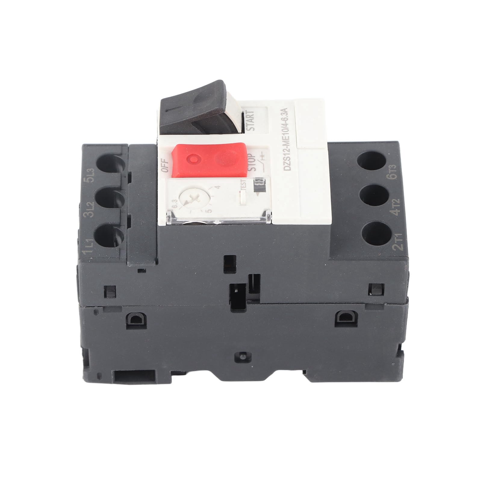 Protection de Court-circuit de Surcharge de Disjoncteur de Moteur de Bâti de Rail de Guide de 35mm pour Diverses Applications de Moteur (GV2-ME10C 4-6.3A)