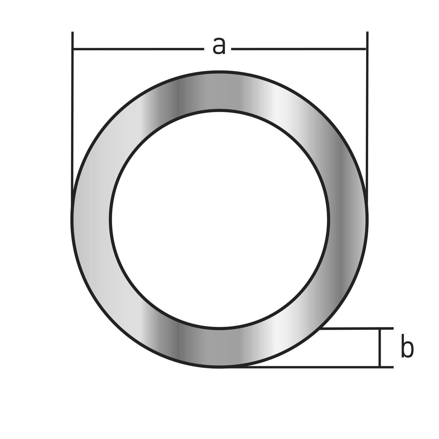 Miedziane rury okrągłe 32 x 1,5 mm x 500 mm