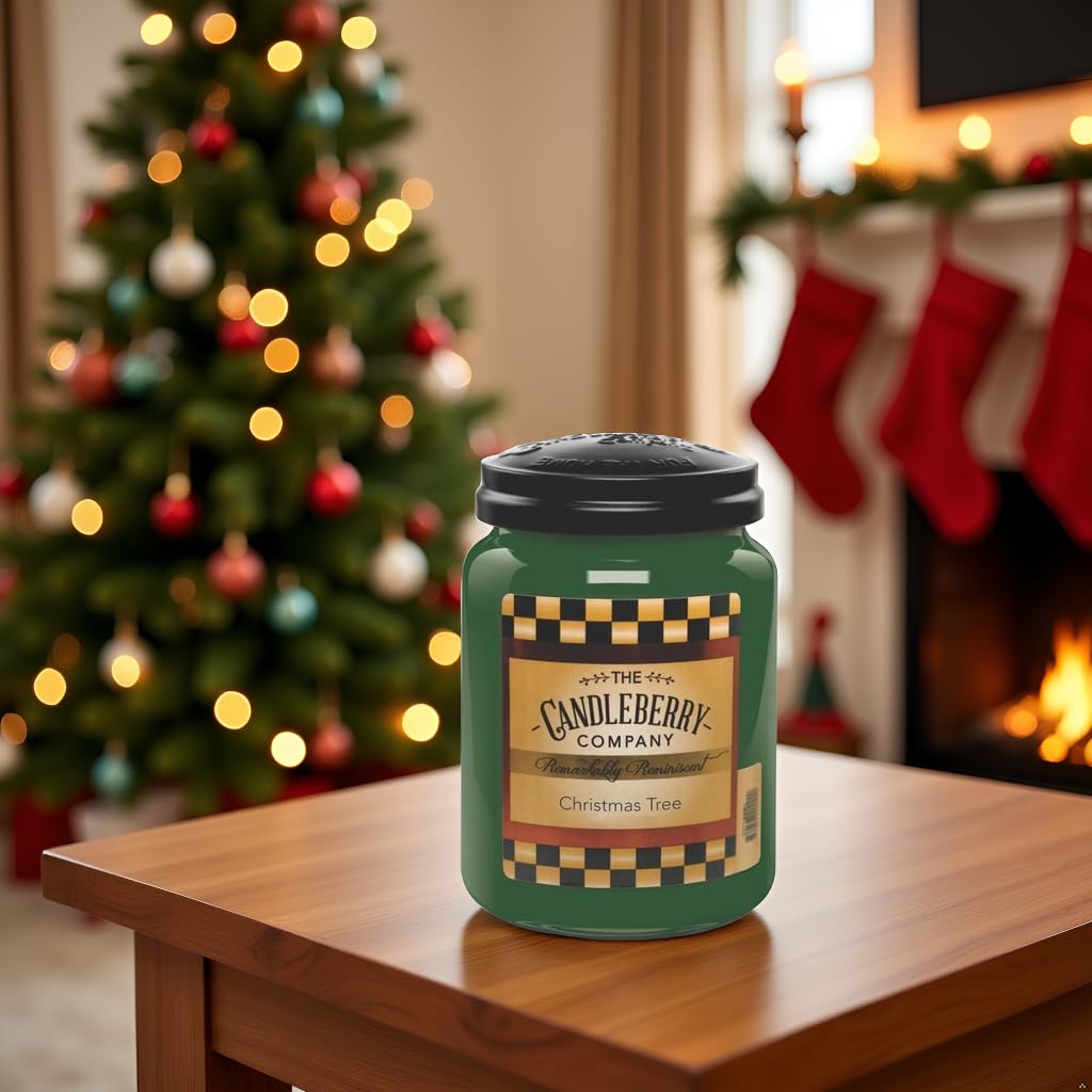 Candleberry Sapin de Noël 26 g Bougie en pot