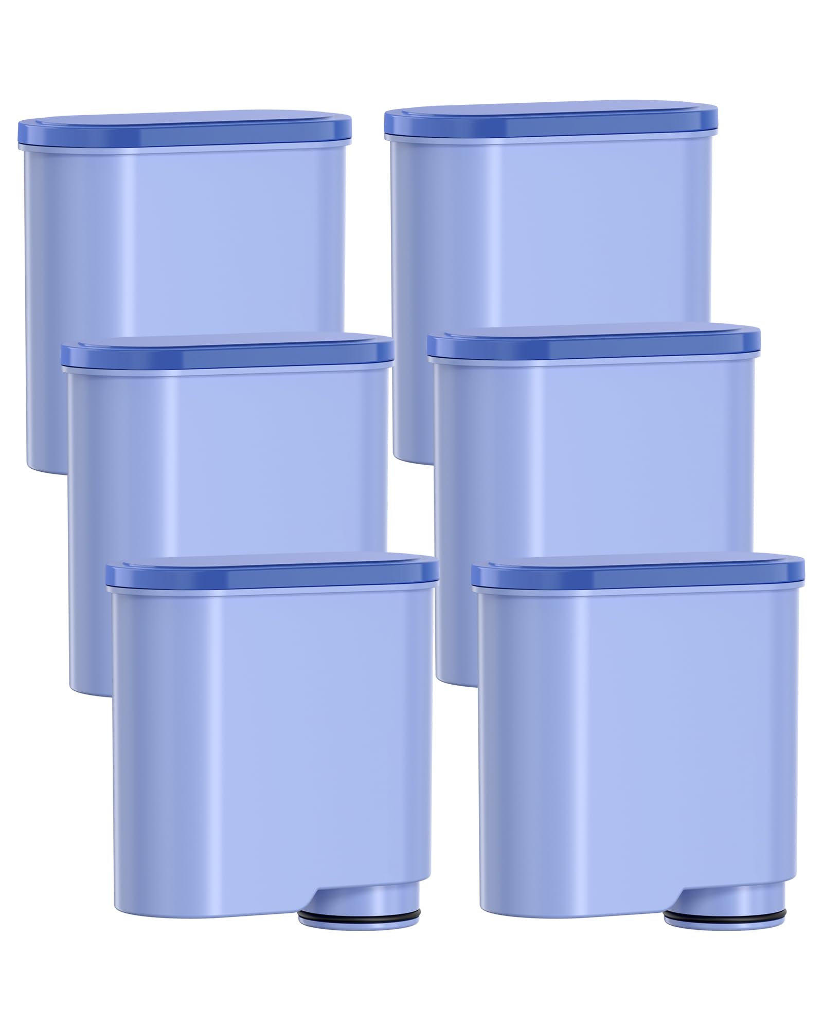 Overbest Ersatzwasserfilter für Philips® AquaClean® CA6903/10 CA6903/22, Kompatibel mit Saeco® und Philips® Kaffeevollautomaten, Reduzieren PFAS, PFOA/PFOS (6)