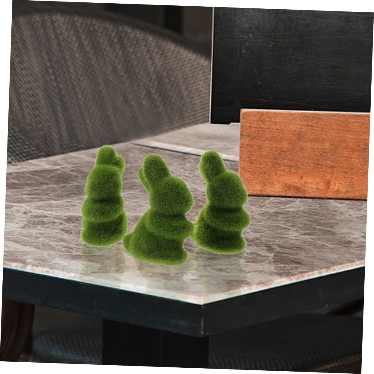 Cabilock 5 Set Di Adorabili Decorazioni A Forma Di Coniglietto Pasquale 8 Cm Giocattoli Di Simulazione Per Decorazioni Da Tavolo 6 Pezzi * 5