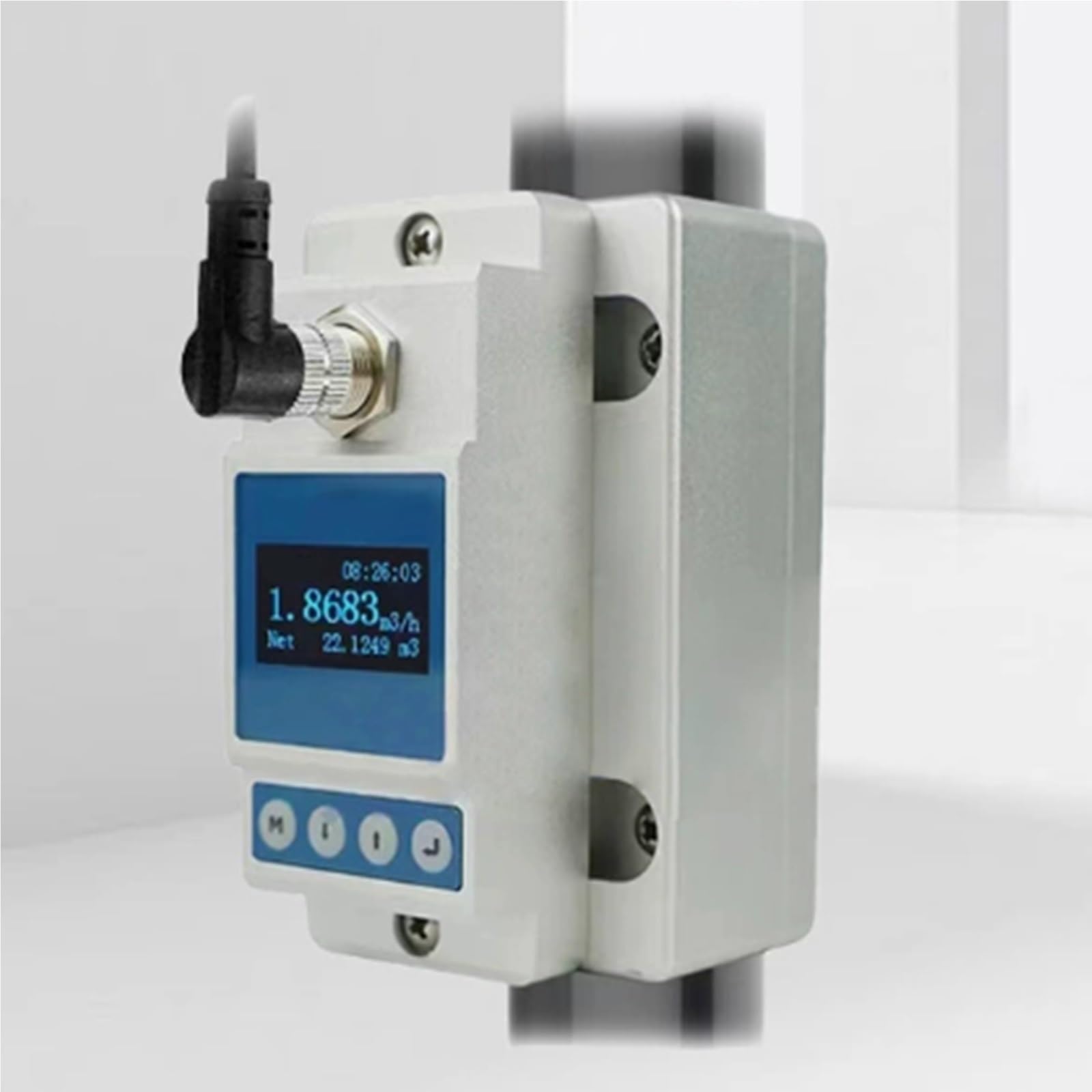 Medidor De Flujo Ultrasónico, Clip Externo, DN10-DN100, 4-20mA RS485