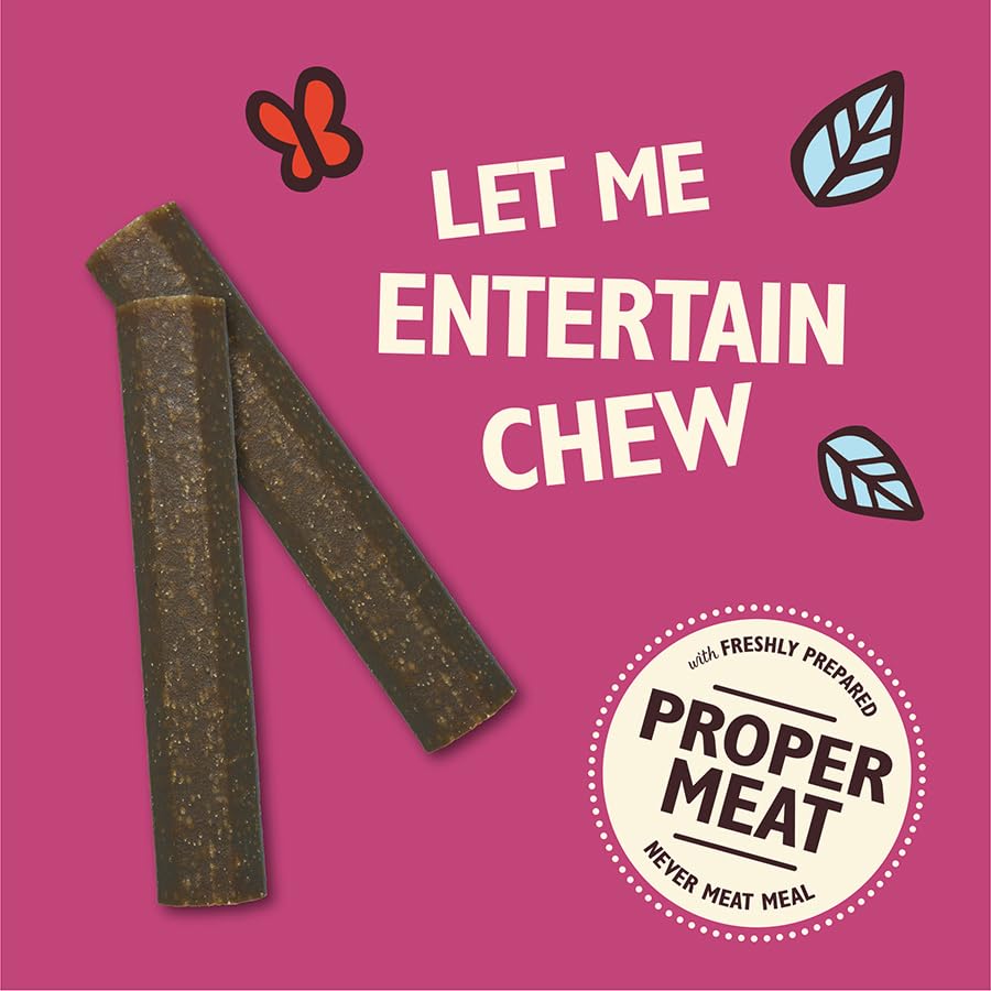 Lilys Kitchen Dog Treats, Chew Sticks, Grain Free Natural, Dental Dog Treats, Pack of 3 x 120g (Total of 9 Chews) (3, Beef) - Image 2