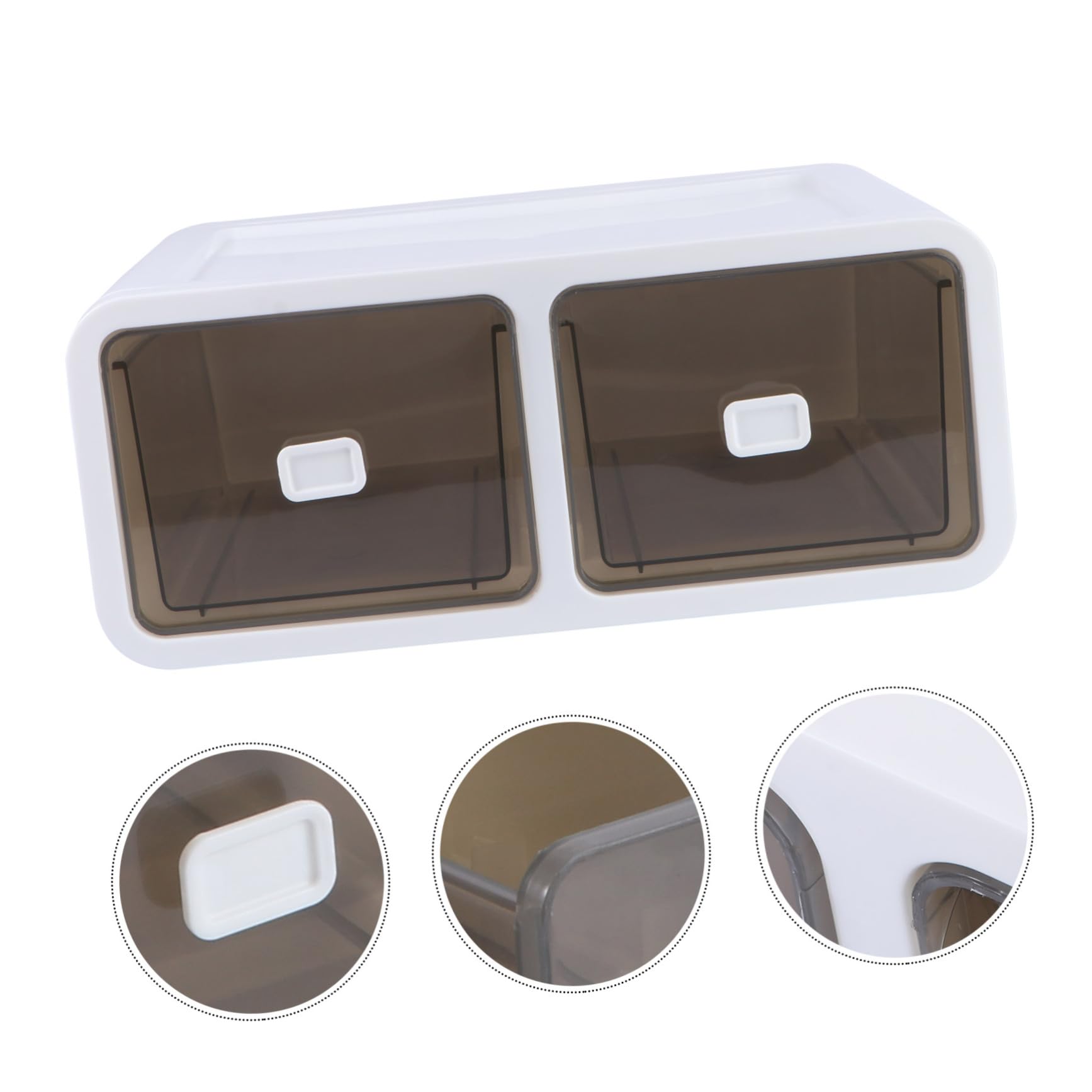 MAGICLULU Caja De Almacenaje Para Calcetines y Ropa Interior Cajón Color Canela Hogar