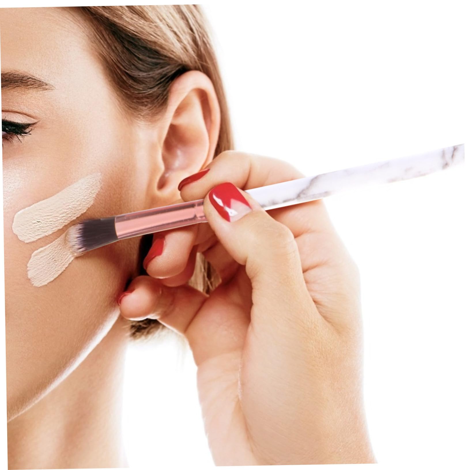 Housoutil Ensemble De 45 Pinceaux De Maquillage Avec Manche En Plastique Et Poils En Nylon Pour Pinceaux Cosmétiques Et Pinceaux De Maquillage Pour Femmes.