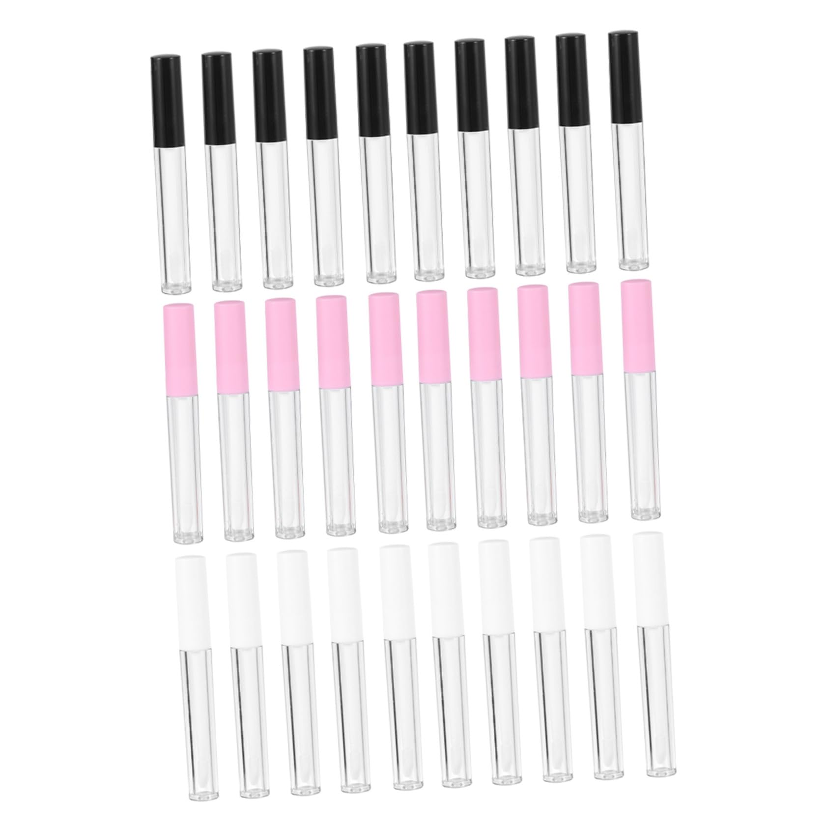 Flacone Lucidalabbra Rotondo 2, 5ml Abs, Set 30 Pezzi