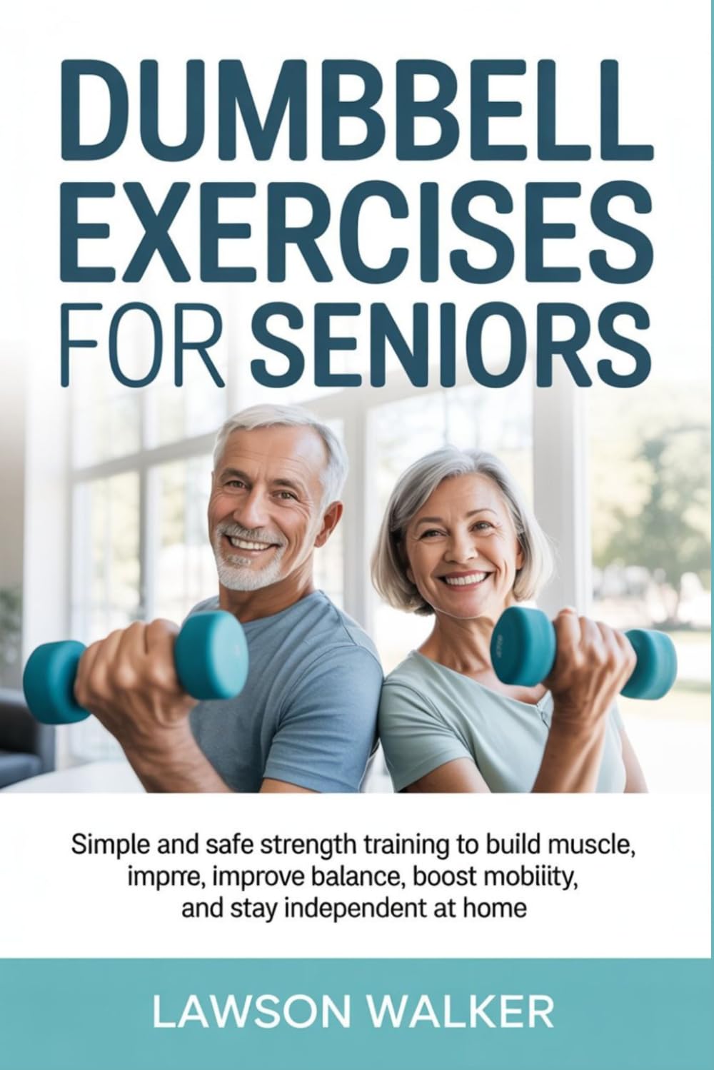 DUMBBELL EXERCISES FOR SENIORS: Simple and Safe Strength Training to Build Muscle, Improve Balance, Boost Mobility, and Stay Independent at Home