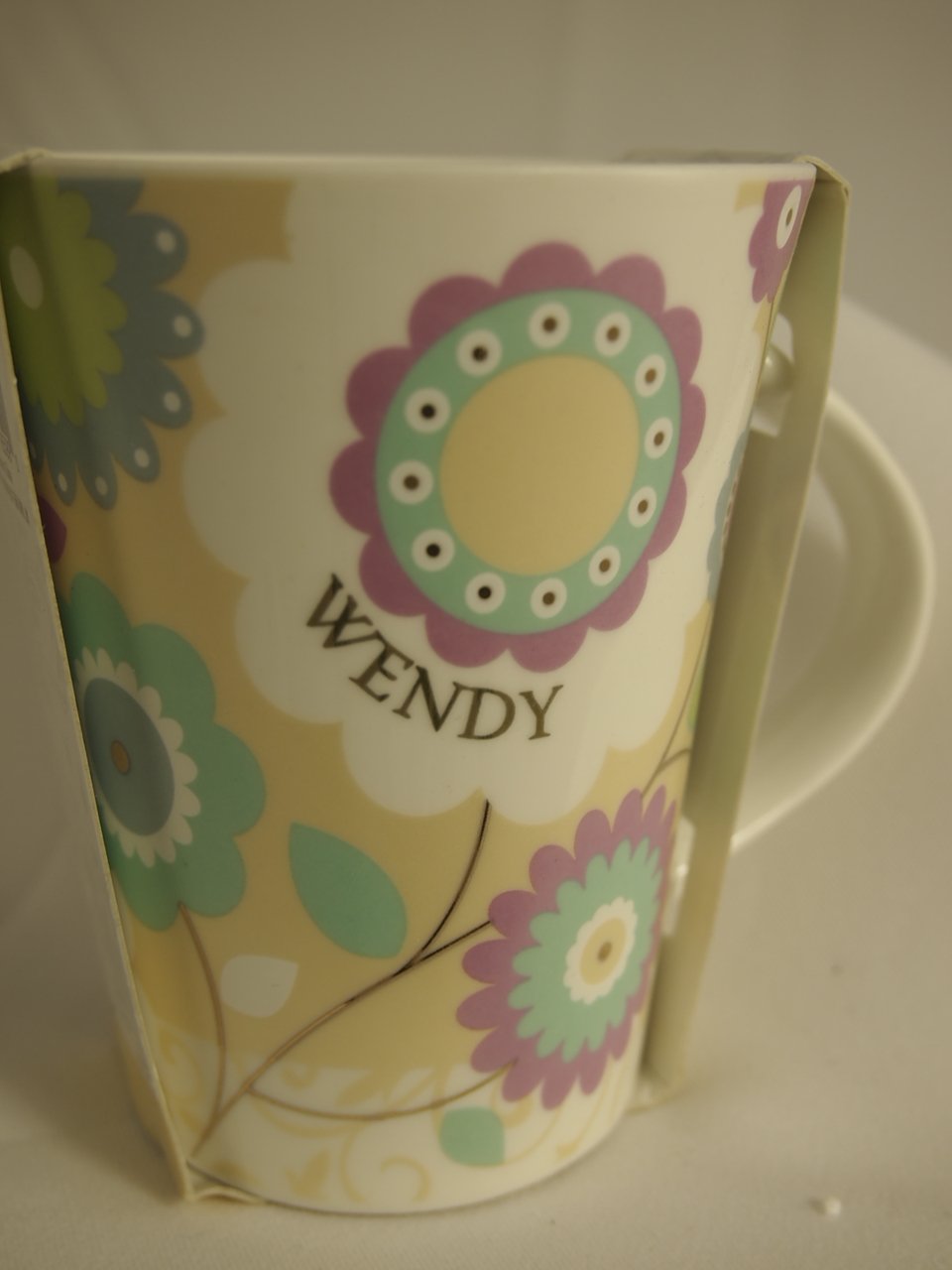 Personalized Female Mugs Wendy Coffee Mugs, Medium, Multicolor