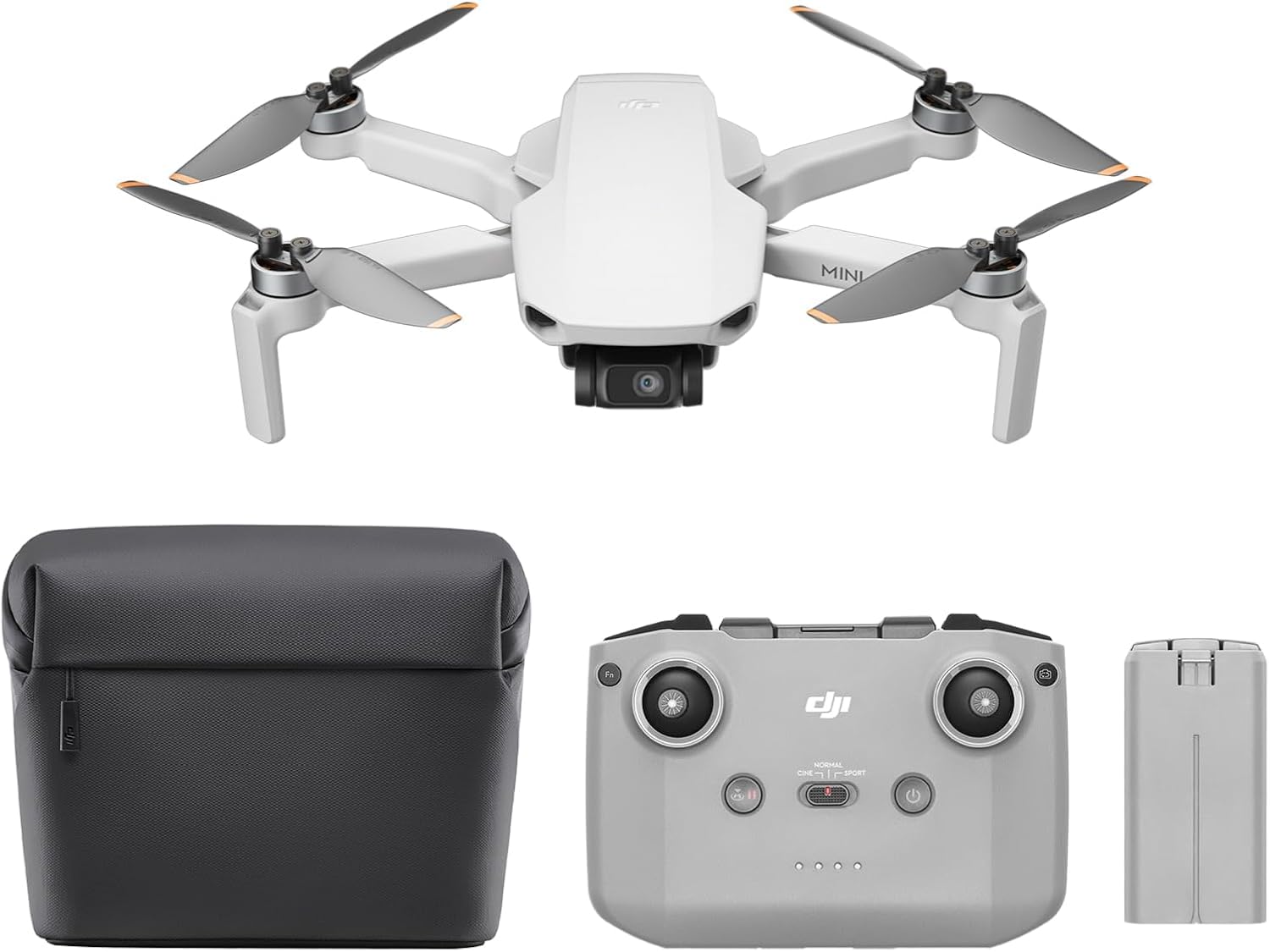 DJI Mini 4K Drone with 4K UHD Camera for Adults, Under 249g, 3-Axis Gimbal Stabilization, 10km Video Streaming, Auto Return