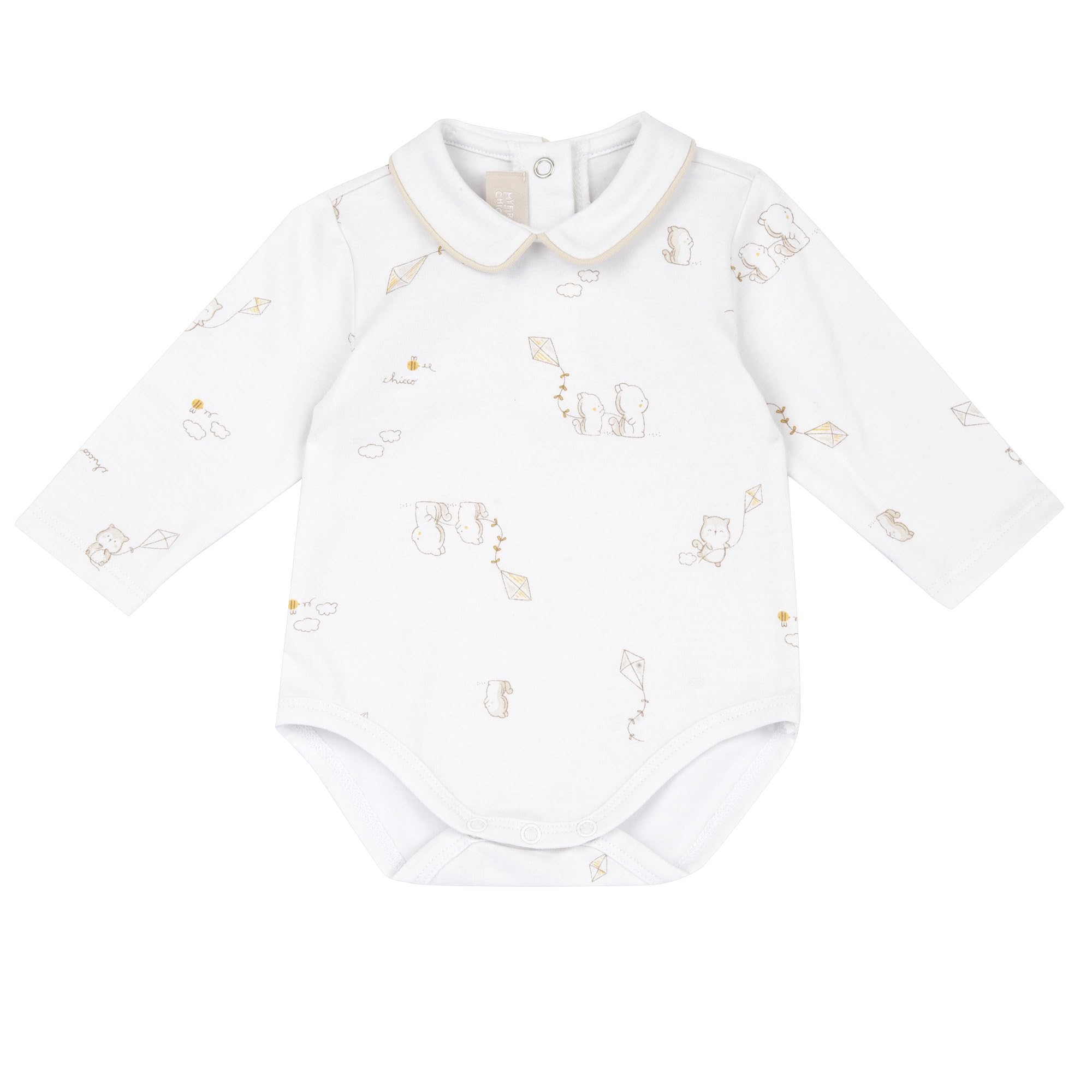 Chicco, Completo Neonata con Body e Pantaloni, Abbigliamento Bambina, Designed in Italy