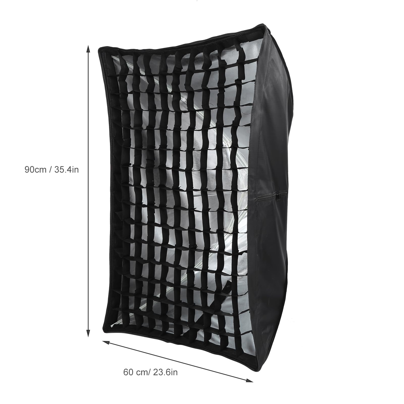 T Opiky Dyfuzor Softbox, 60 X 90 Cm Nylonowy Parasol Prostokątny Softbox z siatką miękką tkaniną Studio na Zewnątrz Sprzęt Fotograficzny, do Oświetlenia Wideo/Wyłączania Kamery