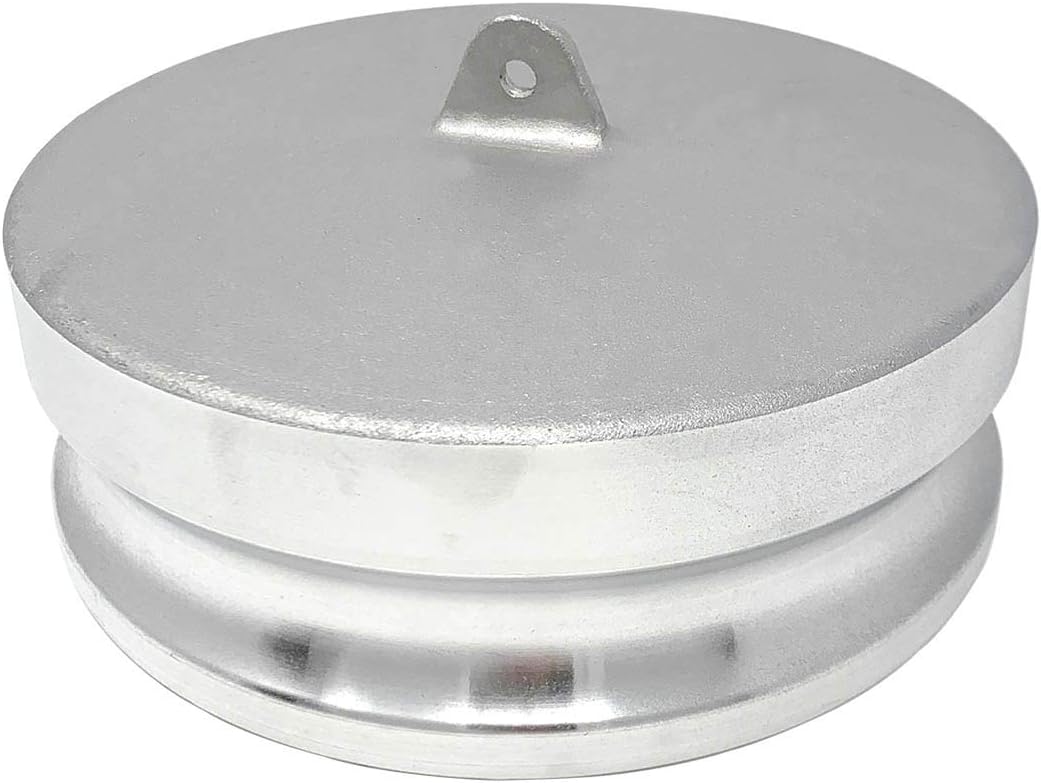 Gloxco Cam and Groove Fitting, Aluminum, Type DP, 6 Male Camlock Dust Plug (CAM-60-DP-AL)