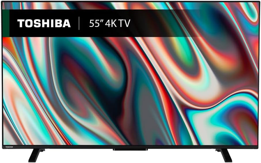 Toshiba 55”UV2363DB 4K Smart VIDAA TV, Ultra HD, HDR10, Freeview Play, Disney+, Prime Video