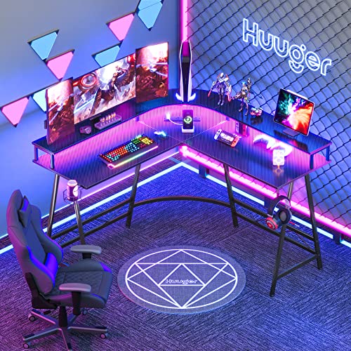 Gaming Desk with LED Lights - Image 7