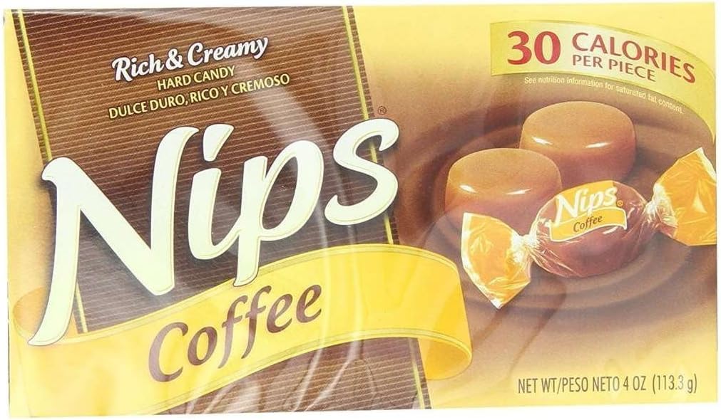 Nestle nips rich and creamy hard candy, coffee 4 oz, 12 ea Amazon