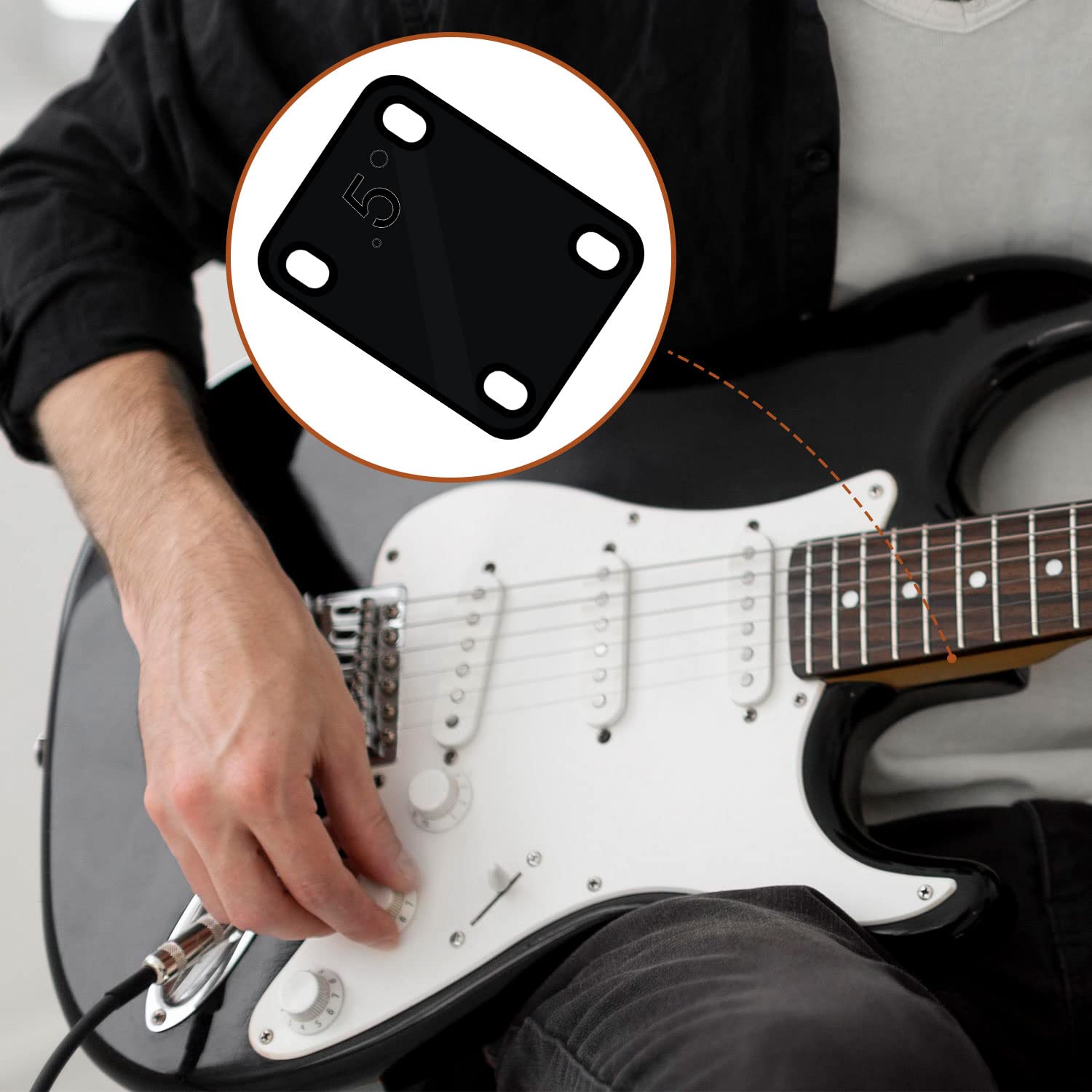 Supporto Per Manico Di Chitarra - In Legno, Stabile E Pratico Per Riposo Strumenti - Foto 8