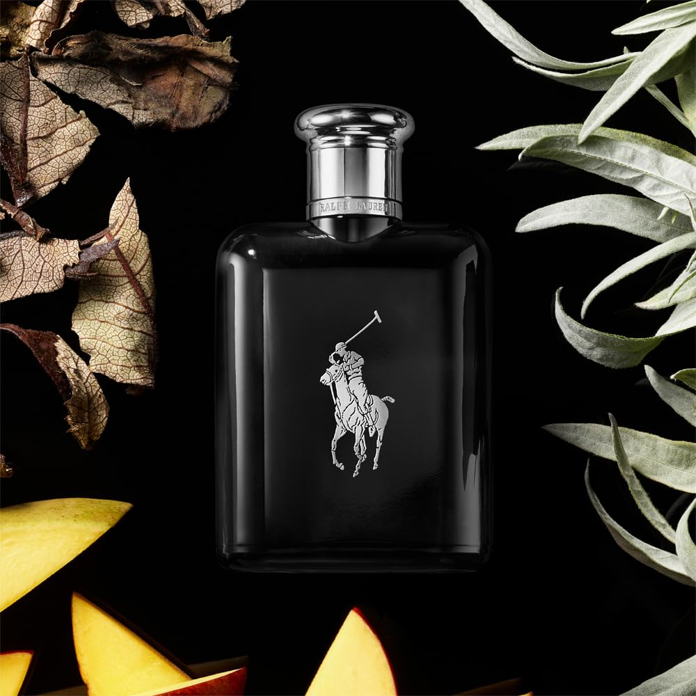 Ralph Lauren - Polo Black - Eau de Toilette 125 ml - Men's Cologne - Woody & Fresh - With Patchouli, Sandalwood, and Mandarin - Medium Intensity 1